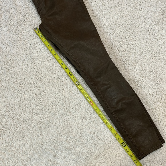 FRAME 25 Le High Skinny Coated cropped pants in EUC - Picture 11 of 13